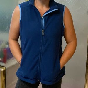 Navy Blue LL Bean Vest